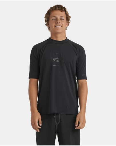 Billabong - Mens Boxed Arch Short Sleeve Rash Vest