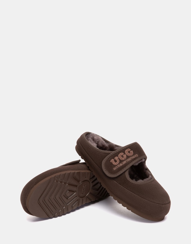 EVERAU - Australian Shepherd Ugg Velly Cow Suede Upper House Shoes