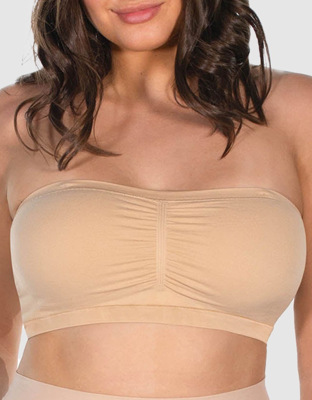 B Free Intimate Apparel - Swim Padded Support Bandeau (A-B-C-D-DD) Cup