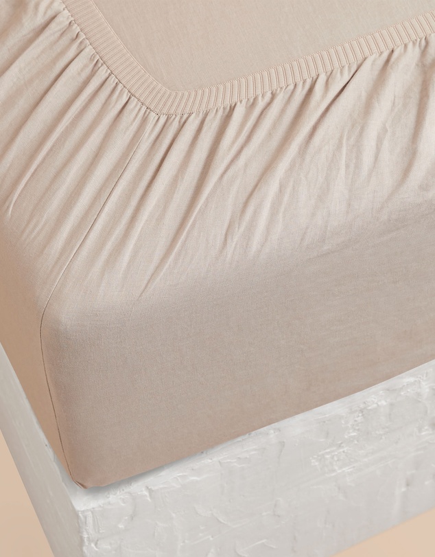Sheet Society - Eve Linen Fitted Sheet Set