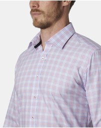Abelard - Cap Ferrat Check Slim Fit Shirt