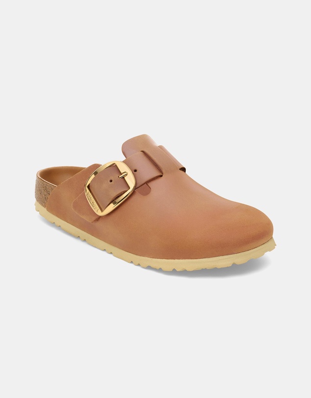 Birkenstock - Boston Big Buckle Oiled Leather Regular - Women's