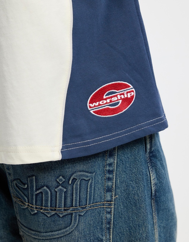 Worship - Laps Panel Oversize Raglan Tee