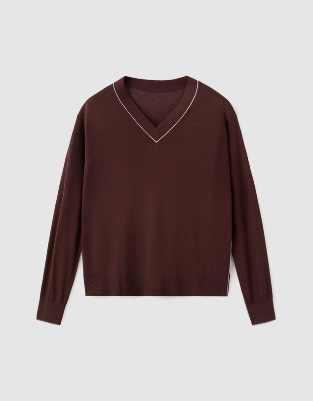 M.N.G - V-Neck Knit Sweater