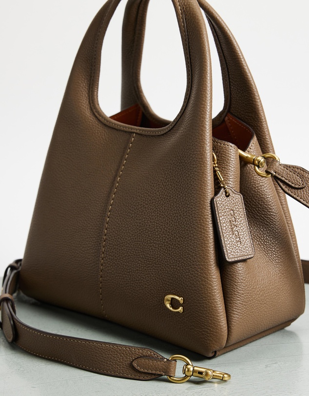Coach - Polished Pebble Leather Lana Shoulder Bag 23