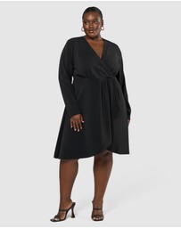 Something 4 Olivia - Olea Drape Mini Dress