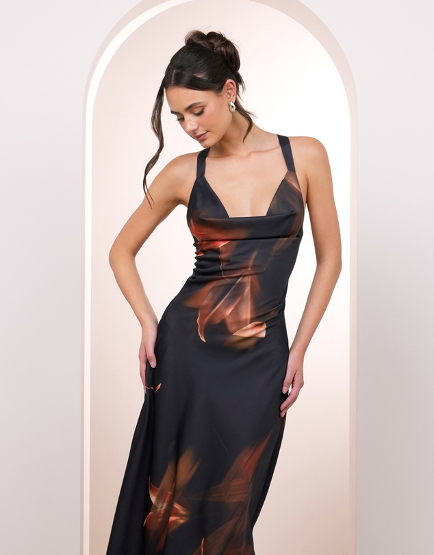 Pilgrim - Aaliyah Cross Back Maxi Dress