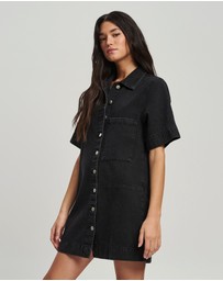 ST MRLO - Denim Shirt Dress