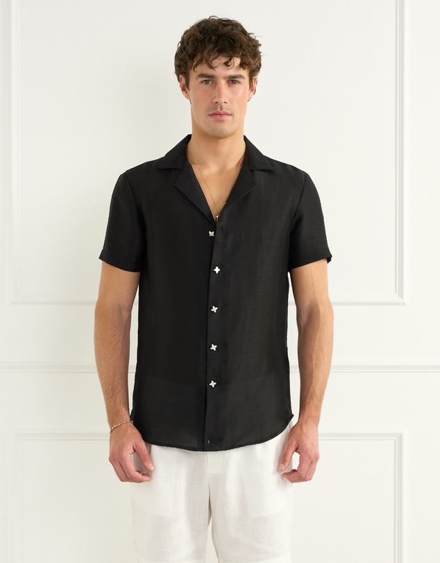 Aqua Blu Australia - Ostra Jean Short Sleeve Shirt