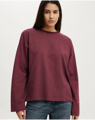 Cotton On - Boxy Long Sleeve Top