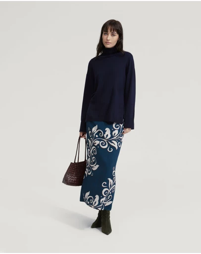 Oxford - Totti Oversize Turtle Neck Knit