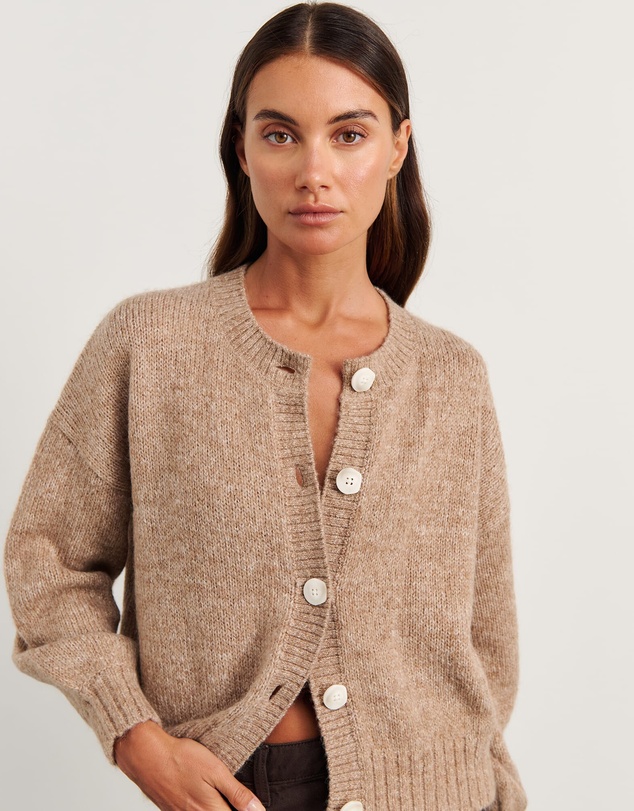 Jag - Lily Fluffy Knit Cardigan