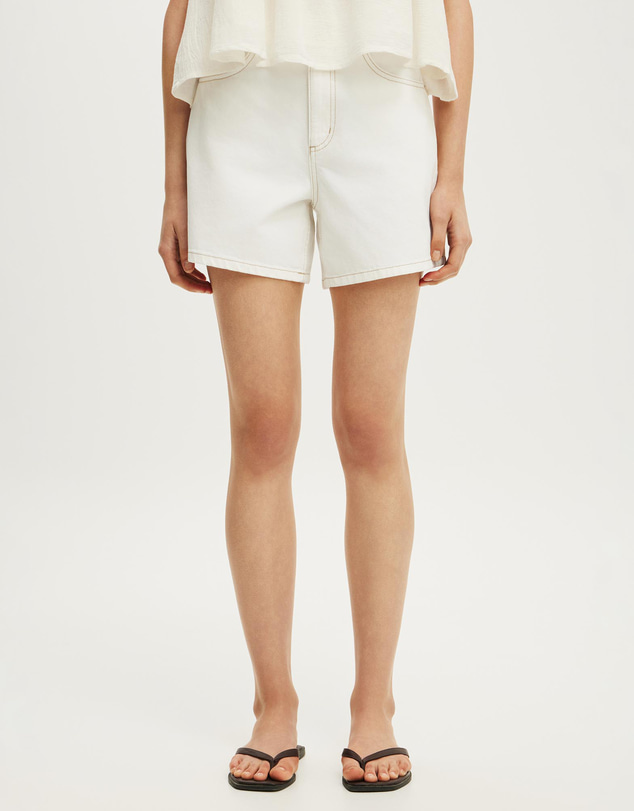 Cotton On - High 90s Denim Shorts