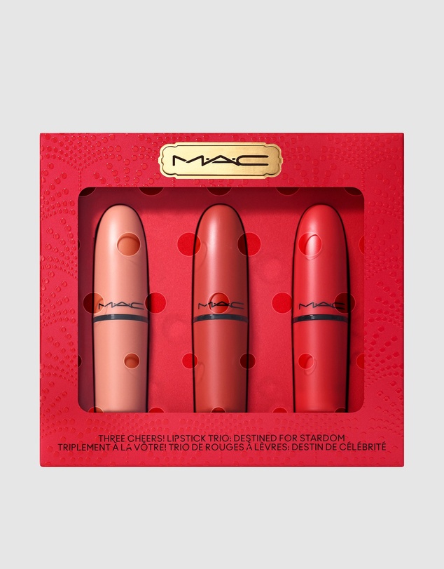 MAC - Three Cheers! Lipstick Trio Destined For Stardom