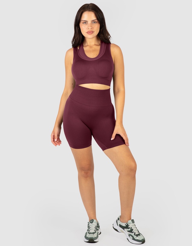 B Free Intimate Apparel - Seamless High Waist Midi Biker Shorts