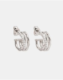 By Charlotte - Entwined Hearts Hoops