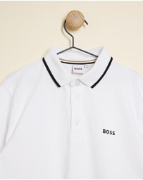 BOSS - Long Sleeve Polo - Kids-Teens