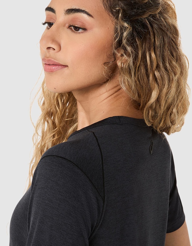 ASICS - Refined Texture Short Sleeved Top - Women's