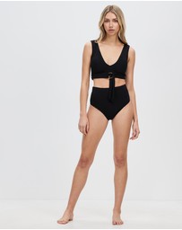 Duskii - Ribbed Vee Top