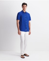 Sportscraft - Short Sleeve Delave Linen Shirt