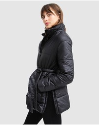 Belle & Bloom - Moonrise Belted Puffer Jacket