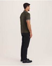 SABA - Ted Textured Cotton Polo