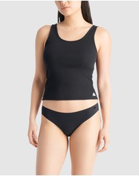 adidas Sportswear - 3 Pack Active Light Flex Thong Underwear