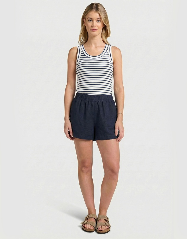 Academy Brand - Riviera Linen Short