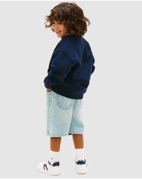 Tommy Hilfiger - Boys Graphic Logo Terry Sweatshirt - Kids