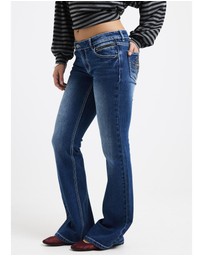 Neon Hart - Melrose Y2K Low Flare Denim Jeans