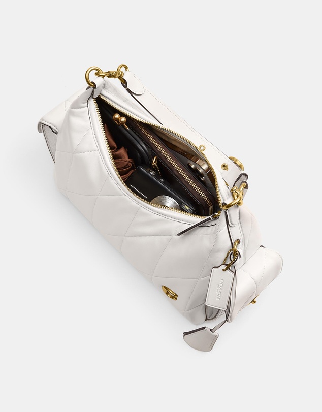 Coach - Soft Quilted Leather Pocket Juliet Bag 30