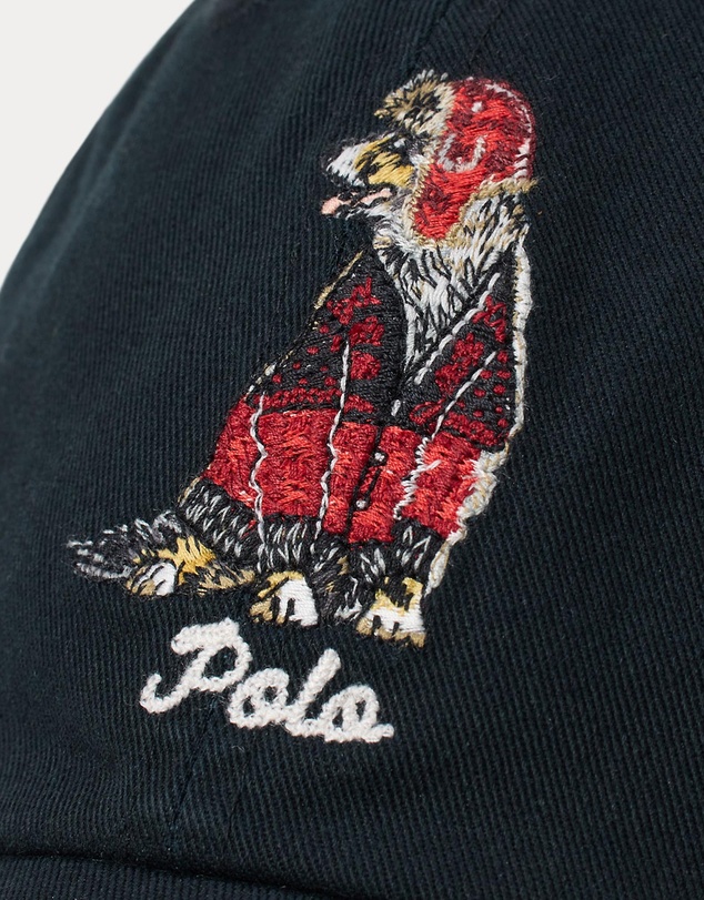 Polo Ralph Lauren - Dog-Embroidered Twill Ball Cap