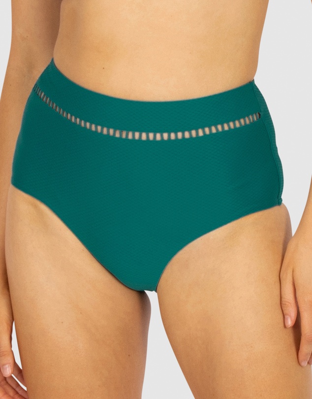 Baku Swimwear - Rococco Lace High Waist Bikini Bottom