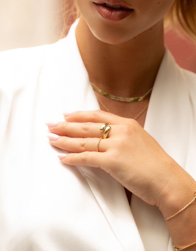Mestige - Memoir Band - 18K Gold Plated