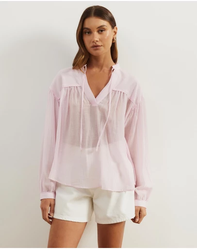 Atmos&Here - Sigrid Crinkle Blouse