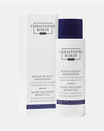 Christophe Robin - Night Recovery Monoi Oil With White Lotus Flower 92g