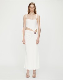 Christopher Esber - Mineral Stone Separation Tank Dress