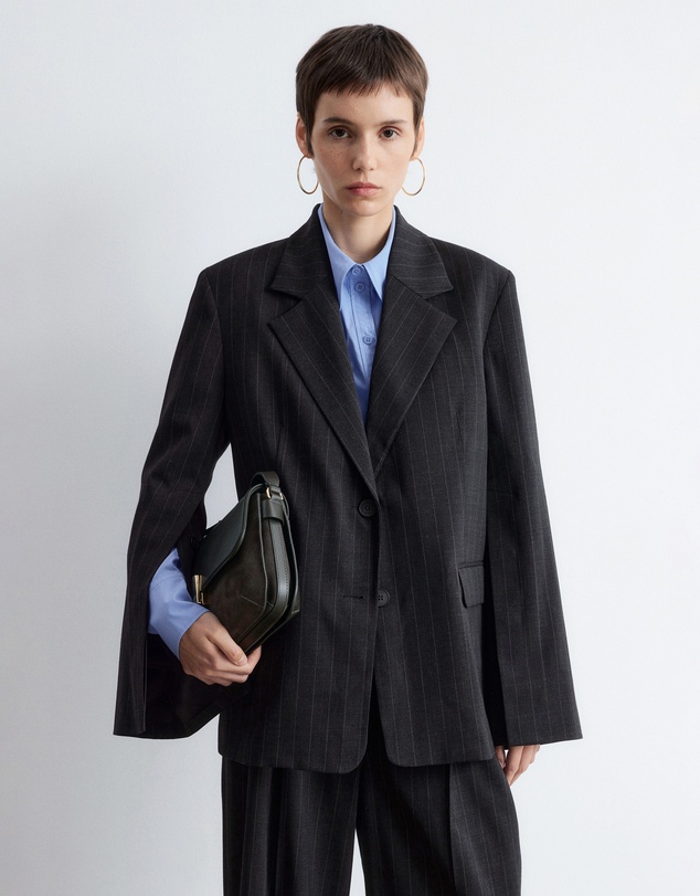 & Other Stories - Single-Breasted Wool Blazer