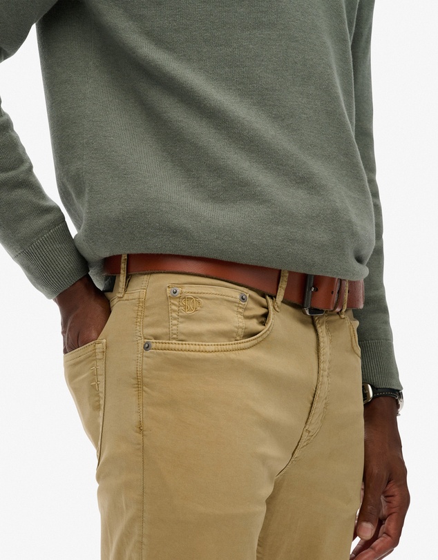 Superdry - Merchant Sateen 5 Pocket Pant
