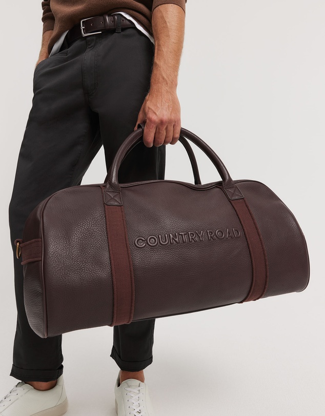Country Road - Leather Logo Tote