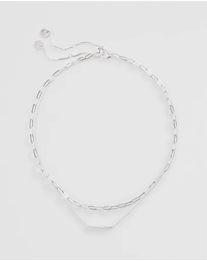 Country Road - Chain Necklace Pack Of 2