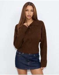 Dazie - Blair Knit Polo