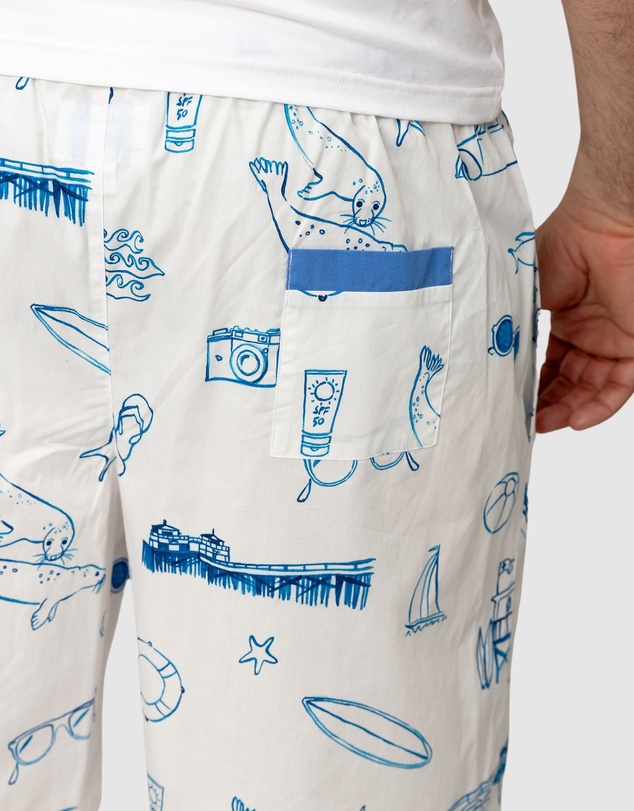 Sant And Abel - Men's Nathan Turner Malibu Sleep Shorts