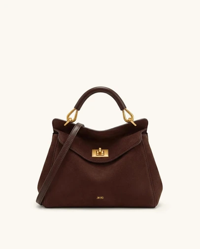 JW PEI - Lucia Classic Faux Suede Top Handle Bag