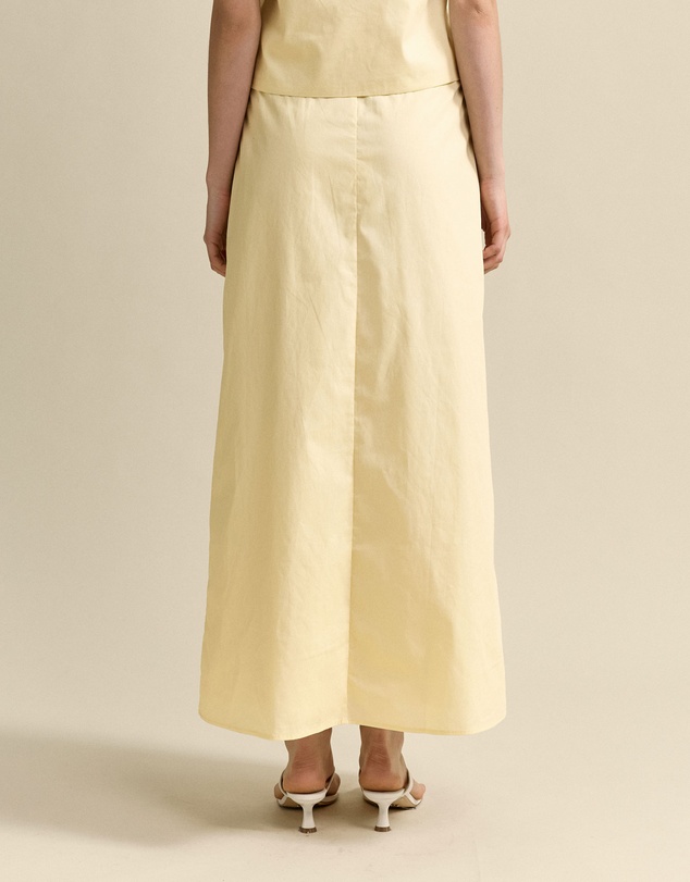 MVN - Drawstring Maxi Skirt