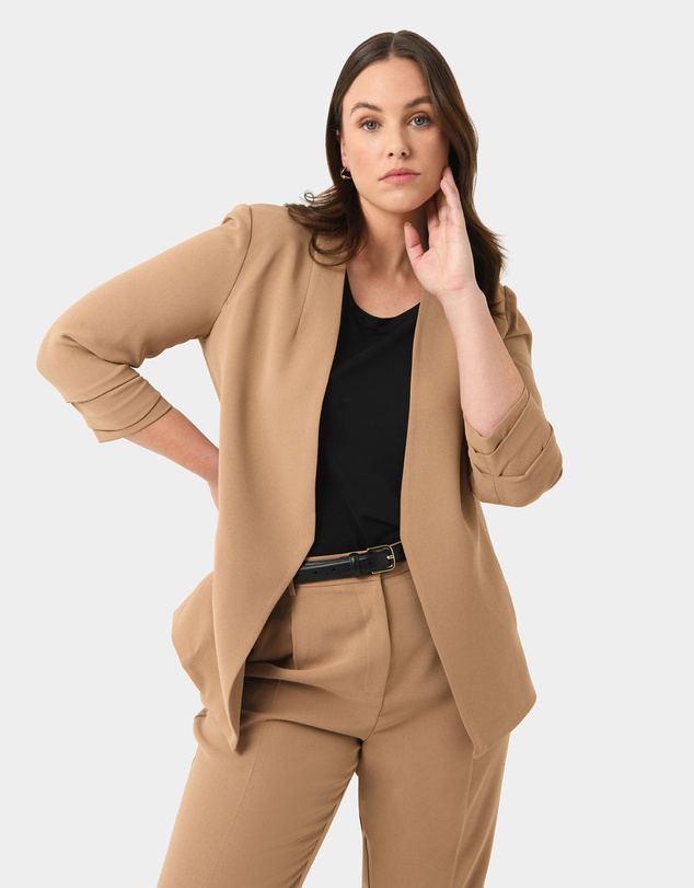 Forcast - Carter 2 Collarless Blazer