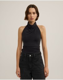 Witchery - High Neck Cowl Top