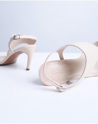 TOPSHOP - Iman Toe Loop Heeled Sandals