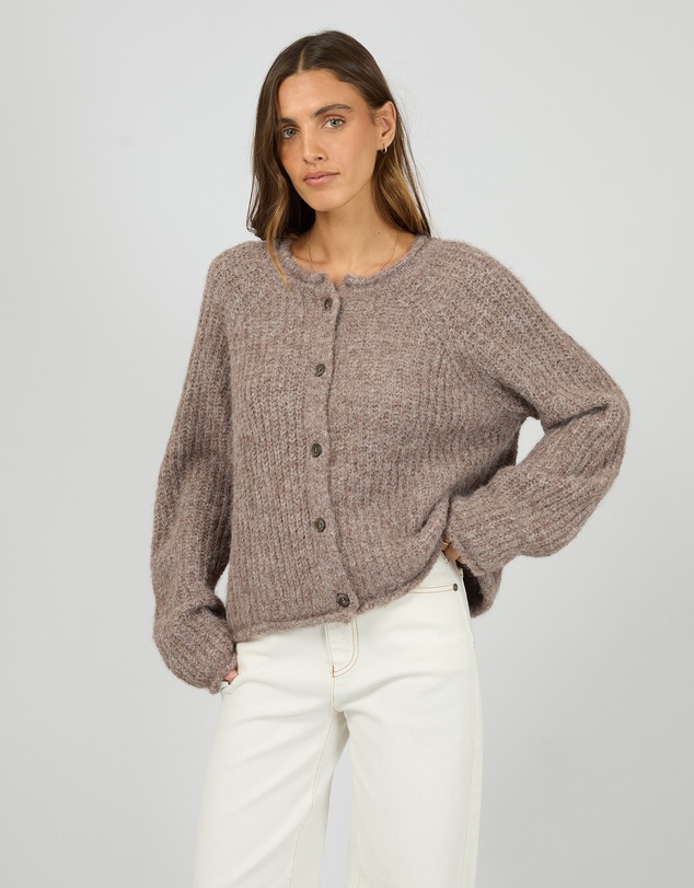 All About Eve - Devon Cardigan Coffee