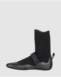 Quiksilver - Mens 5mm Marathon Sessions Split Toe Neoprene Surf Booties